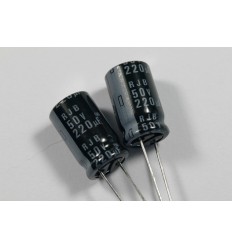220µF/50V - ELNA RJB LOW IMPEDANCE